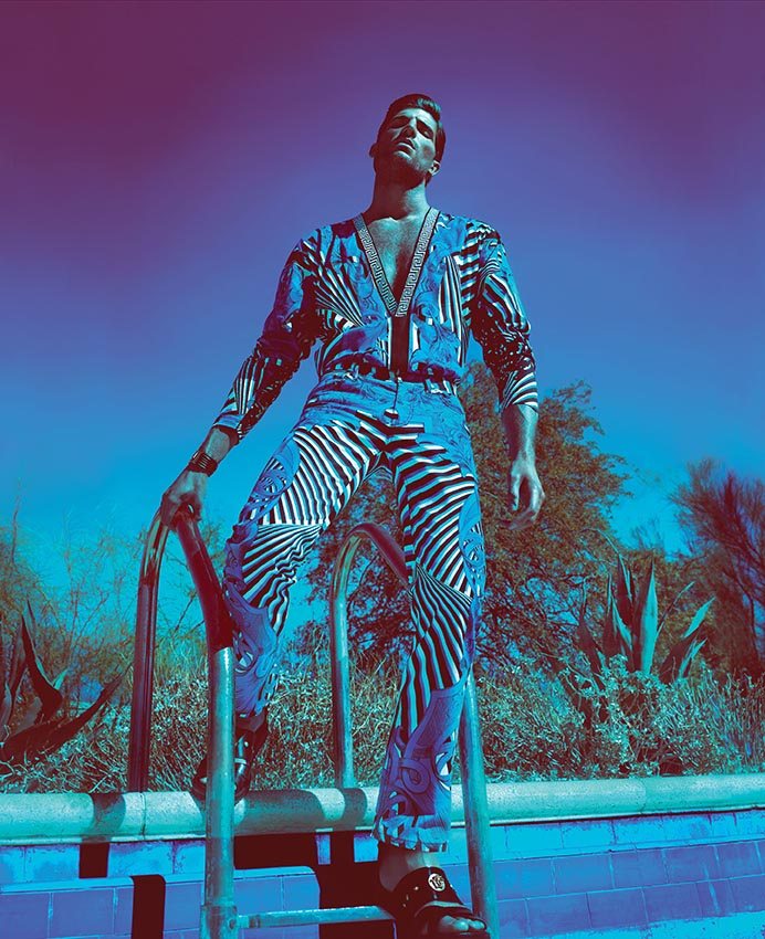 Ryan Barrett by Mert & Marcus for Versace Spring/Summer 2012 Campaign
