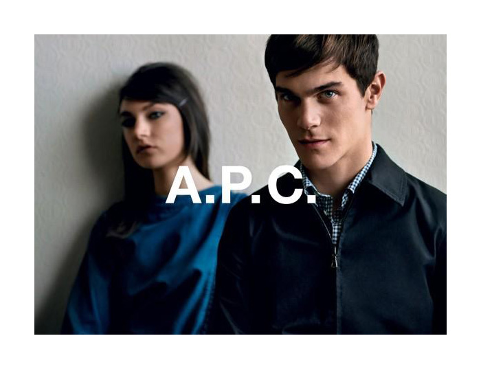 Alasdair McLellan Captures an Easy Vincent LaCrocq for A.P.C. Resort 2013
