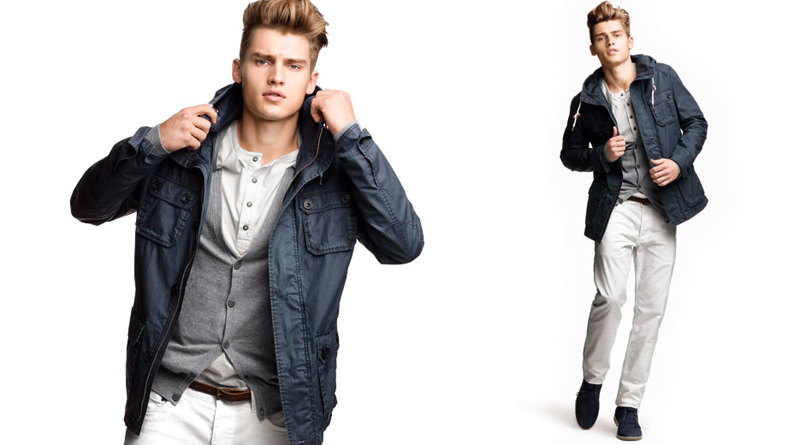 Vladimir Ivanov by Jimmy Backius for H&M Spring 2011 Campaign