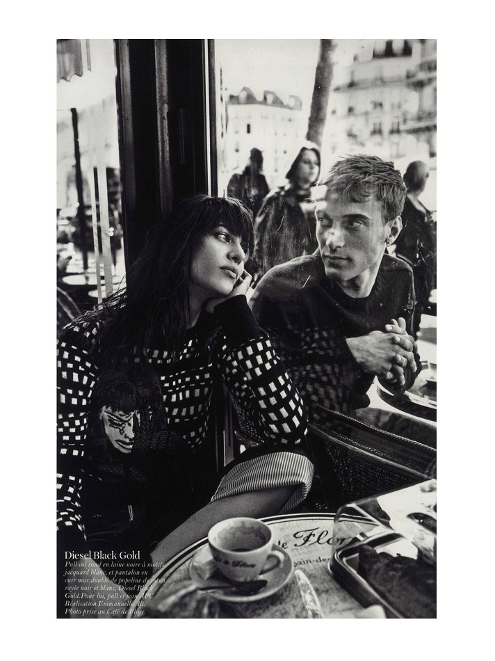 Clément Chabernaud is at Home in the City of Lights for Vogue Paris August 2012