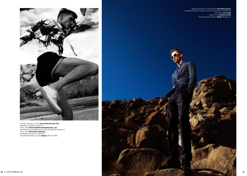 Dmitriy Tanner by Matthew Lyn for Essential Homme