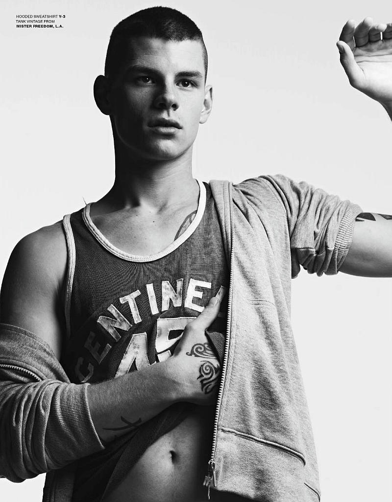 Christopher Wetmore by Hedi Slimane for VMAN