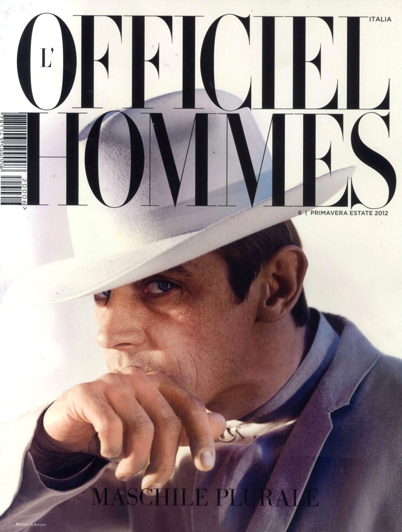 Werner Schreyer by Tomo Brejc for L'Officiel Hommes Italia