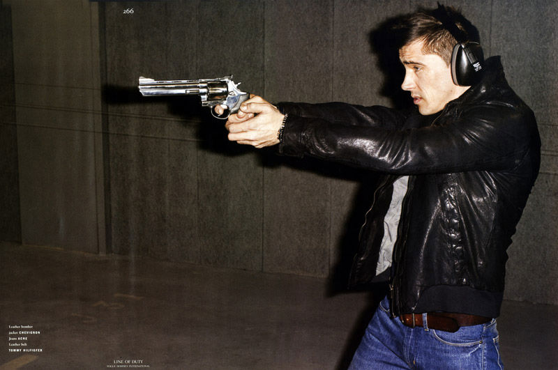 Werner Schreyer by Terry Richardson for Vogue Hommes International