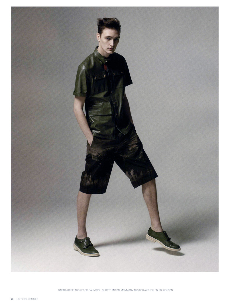 Yannick Abrath by Pablo Arroyo for L’Officiel Hommes Germany