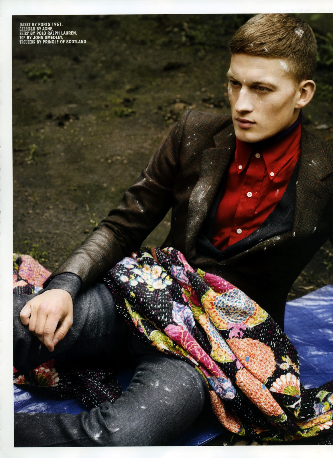 Bastian Thiery Shows his Sophisticated Side for 10 Men