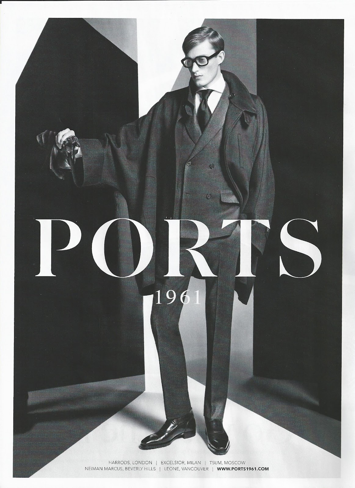 Bastiaan Van Gaalen is a Timeless Vision for Ports 1961 Fall/Winter 2012 Campaign