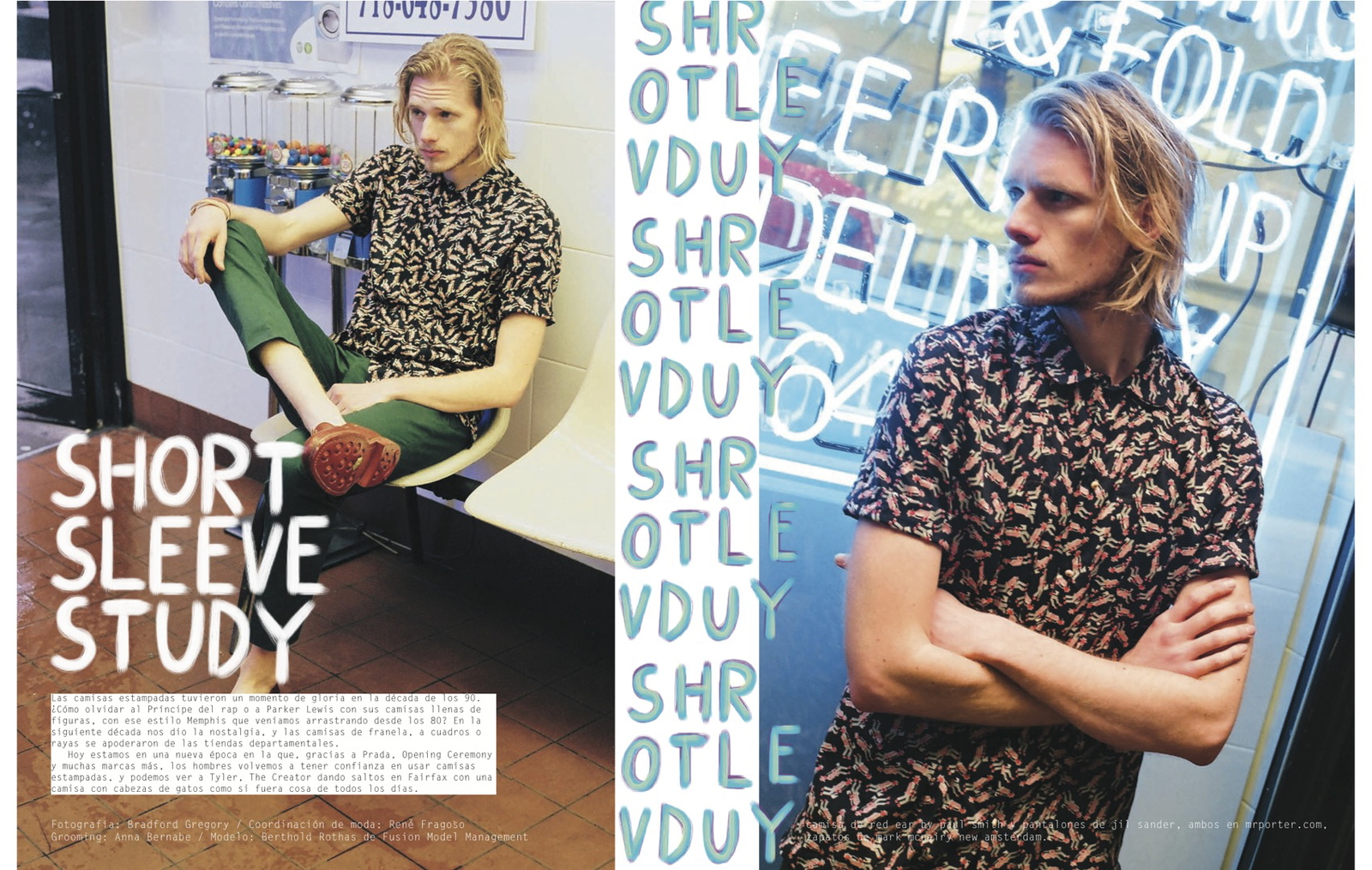 Berthold Rothas Dons Short-Sleeve Shirts for Nylon Guys Mexico
