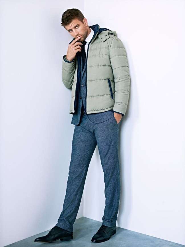 Gerard Piqué Returns for H.E. by Mango Fall/Winter 2012 Campaign