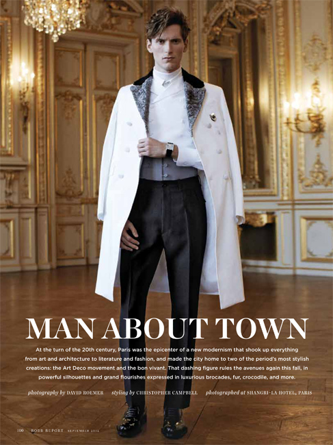 Bastiaan Ninaber Embraces Parisian Elegance for Robb Report