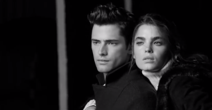 TBT: Sean O'Pry Behind the Scenes for Armani Jeans Fall/Winter 2012 Campaign