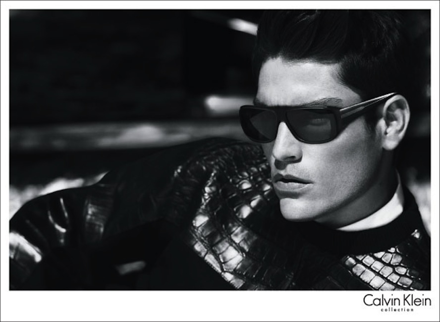 Tyson Ballou is Mysterious for Calvin Klein Collection Fall/Winter 2012 Eyewear Campaign