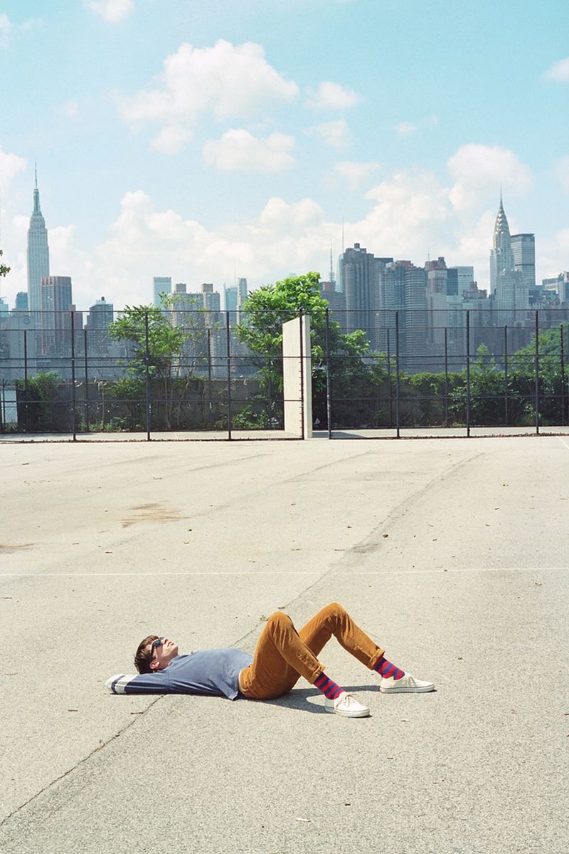 Cole Mohr Steps into Champion for Urban Outfitters