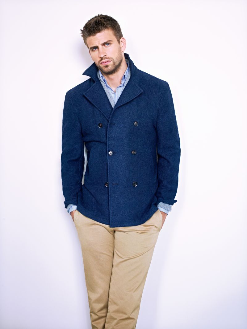 Gerard Piqué Returns for H.E. by Mango Fall/Winter 2012 Campaign