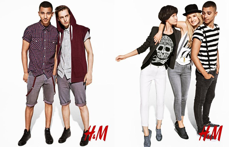 Keith Hernandez & Rutger Derksen Charm for H&M Divided Fall/Winter 2012 Campaign