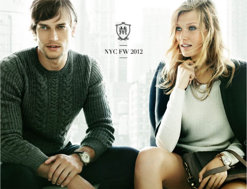 David Genat is Refined for Massimo Dutti Fall/Winter 2012 Campaign