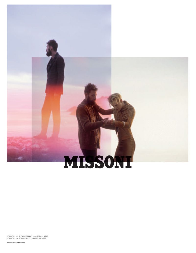Fabian Schweizer Fronts Missoni Fall/Winter 2012 Campaign