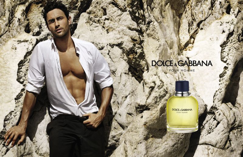 Mario Testino Captures Noah Mills for Dolce & Gabbana Pour Homme Fragrance Campaign