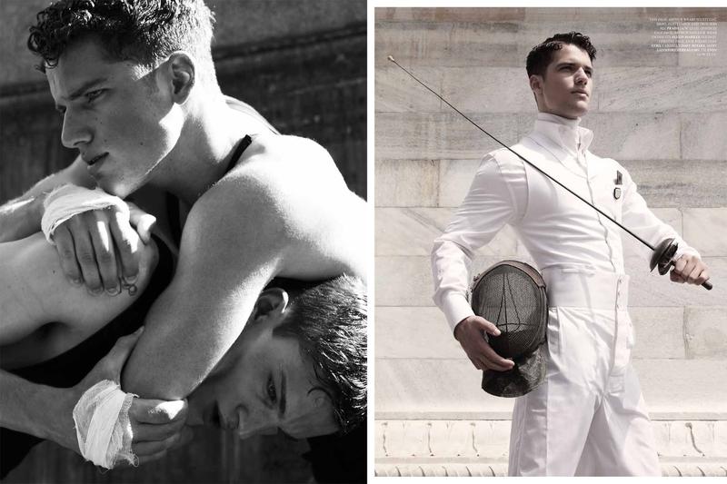Arthur Sales & Liuk Bass are Olympic Winners for Stag Magazine