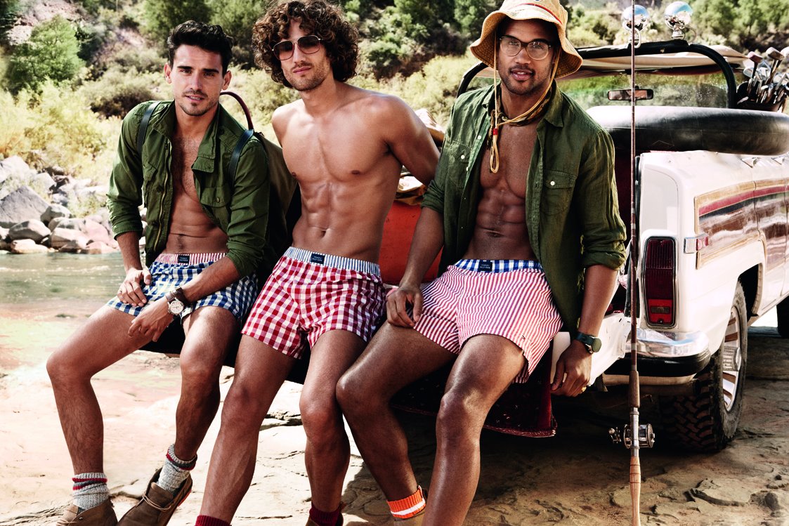 Arthur Kulkov, Max Rogers & André Douglas for Tommy Hilfiger S/S