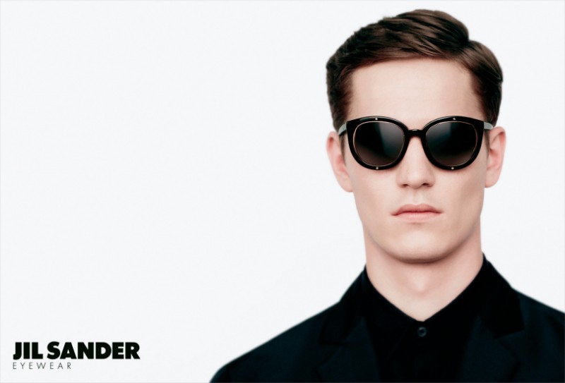 Peter Bruder Gets Framed for the Jil Sander Fall/Winter 2012 Eyewear ...