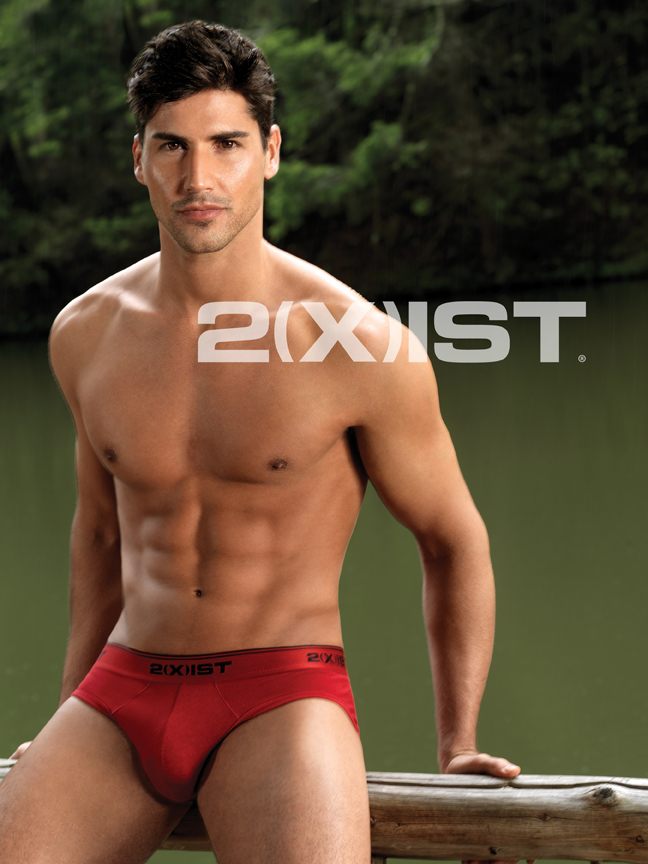 Miguel Iglesias Struts His Stuff for 2(x)ist Fall/Winter 2012 Underwear Collection