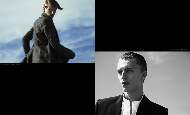 Max Rendell & Stefan Lankreijer in 'September Sky' by Brent Chua for Fashionisto Exclusive