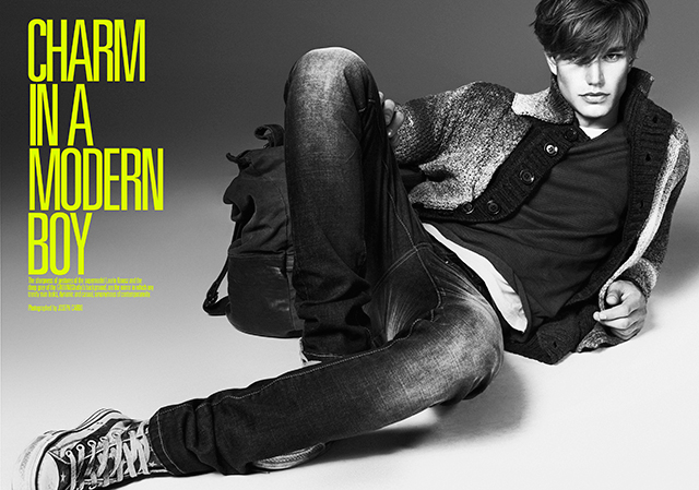 Laurin Krausz Tackles Silhouettes for the Victor Cool Fall/Winter 2012 Campaign