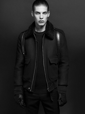 SANDRO MAN FW2012 LOOK 2