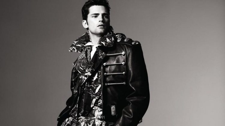 Sean O’Pry has a Bling Moment for Black Magazine