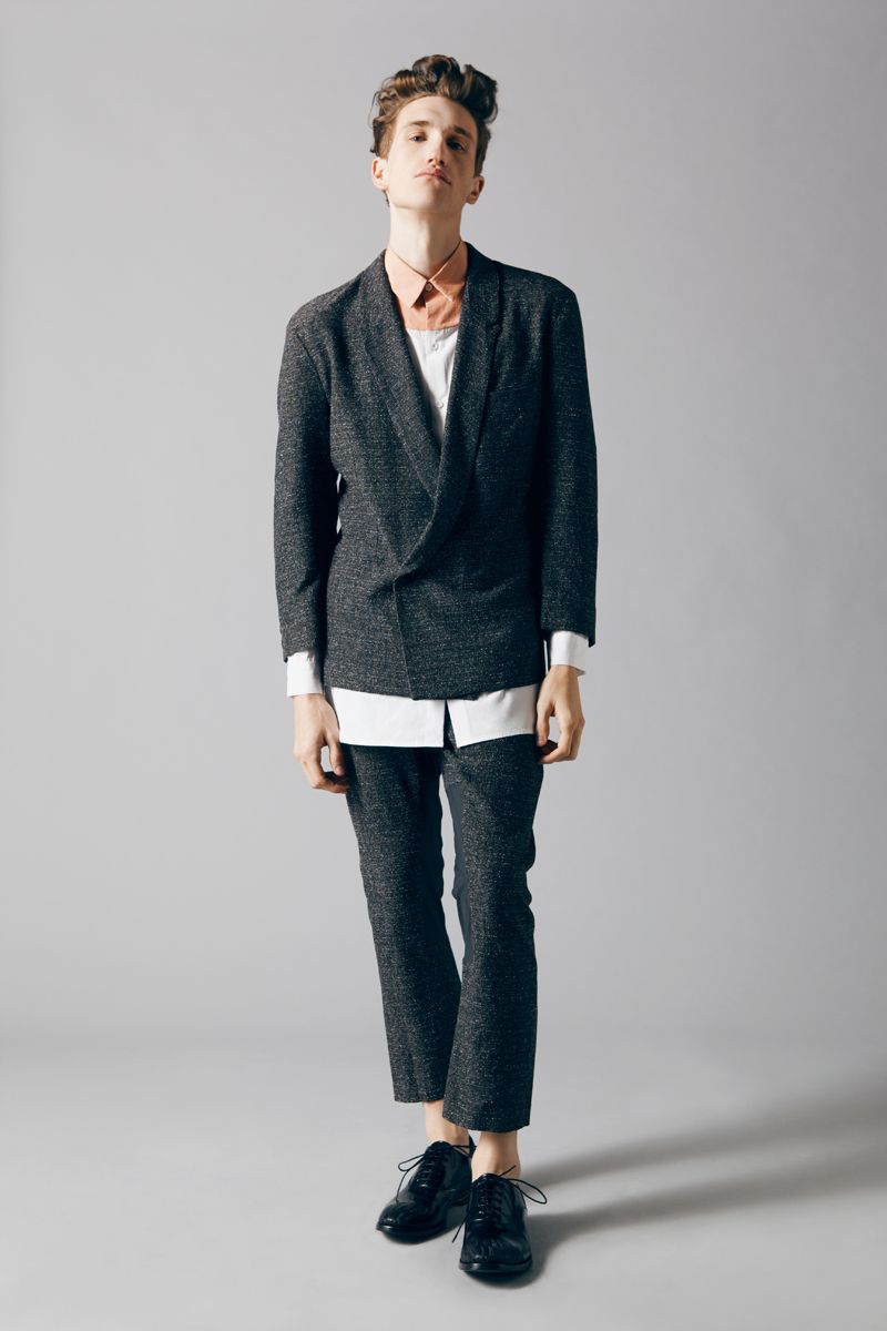 AJ English is Modern Smart for YCLAD Spring/Summer 2013