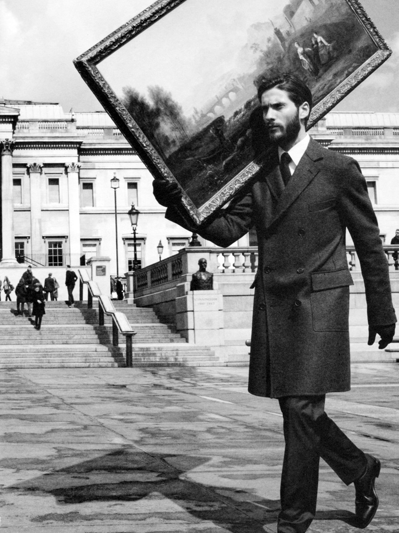 Yiorgos Karavas Dons Hermès for their Fall/Winter 2012 Catalogue