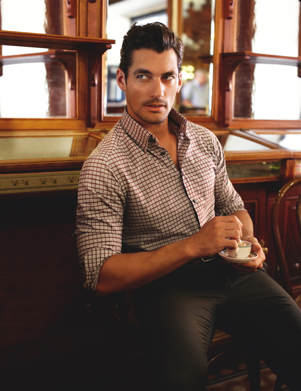 David Gandy is Clad in Elegant Styles for Marks & Spencer Fall/Winter 2012 Campaign