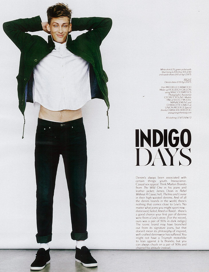 Pavel Baranov Dons Levi’s for Rollacoaster Magazine