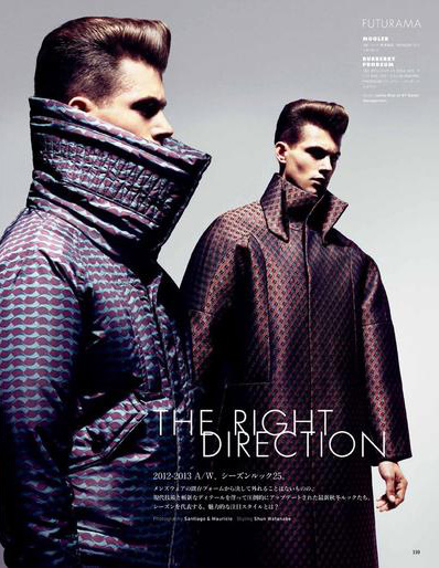 Santiago mauricio sierra vogue hommes japan