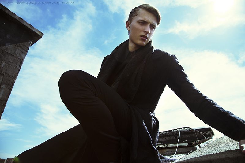 Max Rendell & Stefan Lankreijer in ‘September Sky’ by Brent Chua for Fashionisto Exclusive