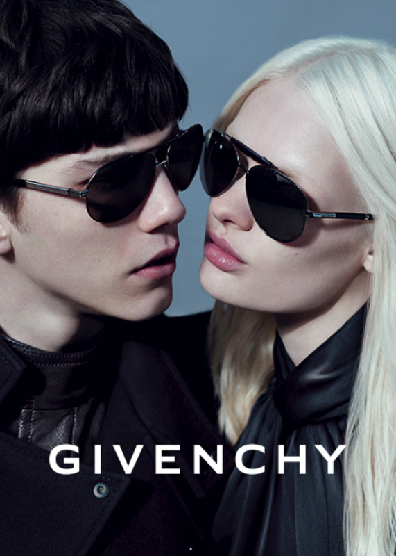 Simone Nobili Returns as the Face of Givenchy Fall/Winter 2012 Eyewear Campaign
