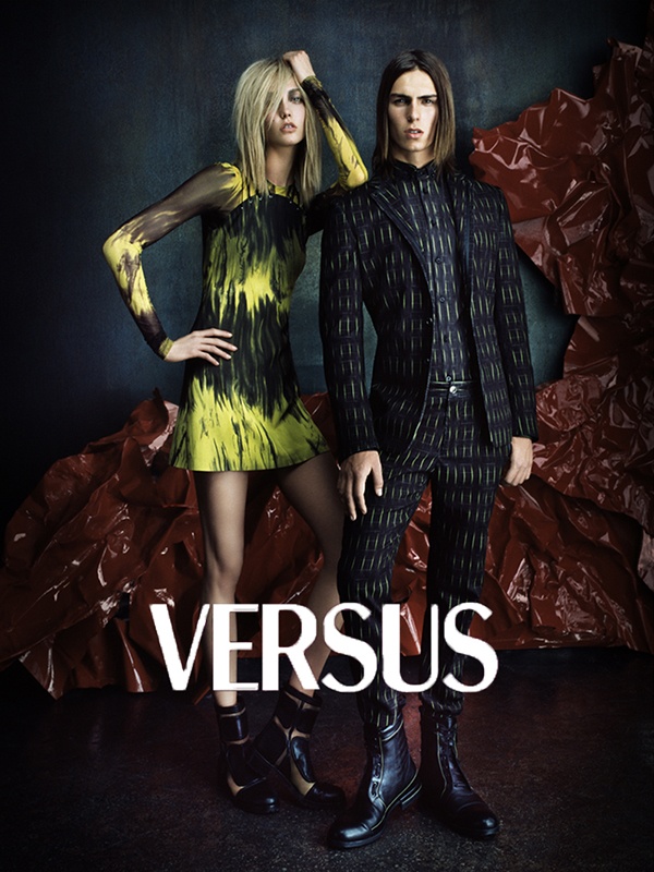Travis Smith Stars in Versace’s Fall/Winter 2012 Versus Campaign