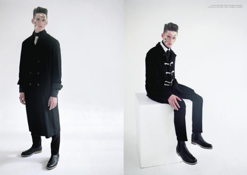 Anders Hayward is Clad in Dior Homme for Commons & Sense Man