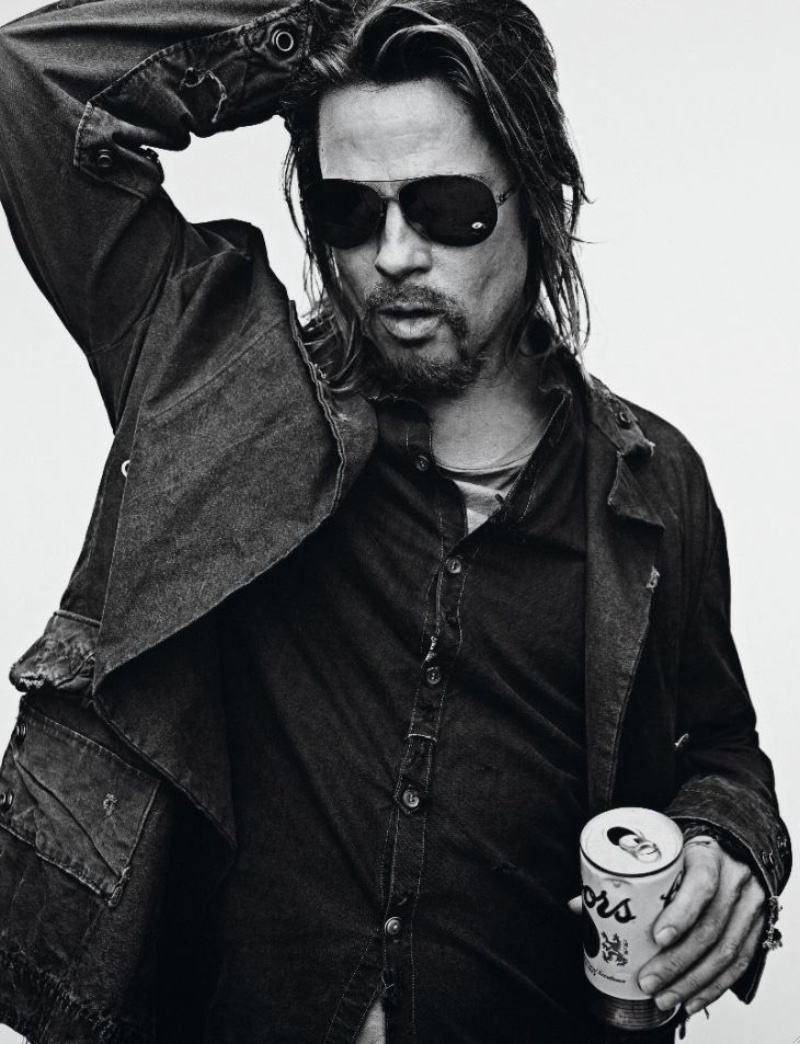 Brad Pitt Interview Magazine Photoshoot 2012 014