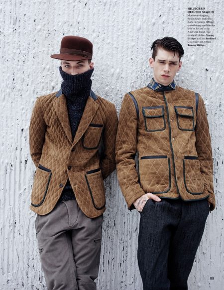 Cole Mohr & Yuri Pleskun by Jens Ingvarsson for Fashionisto Fall 2012 ...