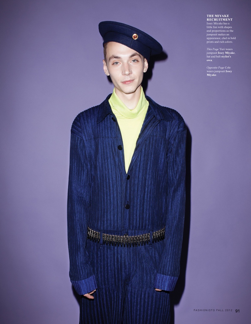 Cole Mohr & Yuri Pleskun by Jens Ingvarsson for Fashionisto Fall 2012 ...