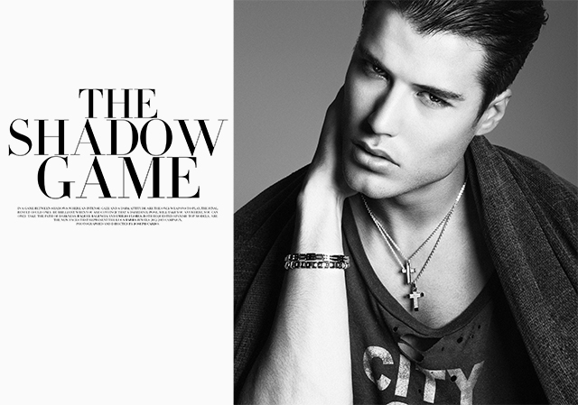 Emilio Flores Plays 'The Shadow Game' for the Luca Barra Jewels 2012/13 Campaign