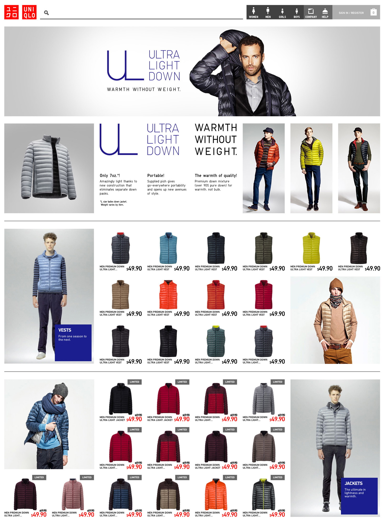 Uniqlo US E-Commerce Goes Live