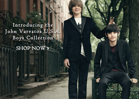 Introducing the Boy’s Collection by John Varvatos