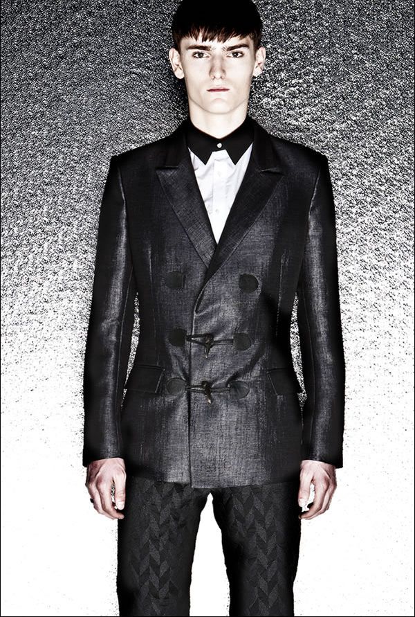 Alexander Beck Dons a Glamorous Miguel Antoinne Fall/Winter 2012