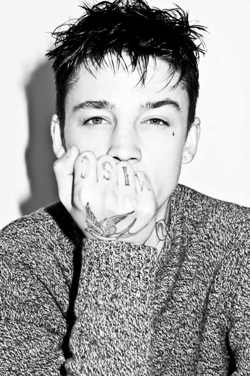 Ash Stymest Sits for a Portrait by Tom Betts