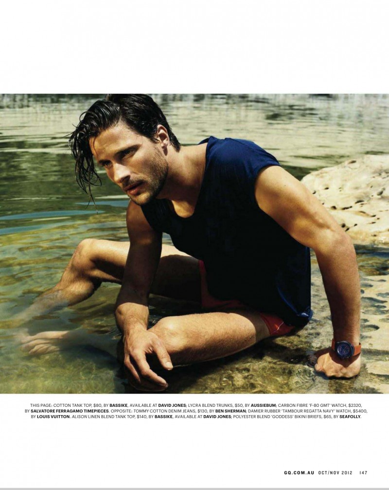 Tommy Dunn Controls the Time in GQ Australia’s October/November 2012