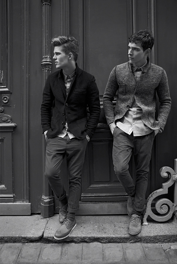Alexandre Cunha & Nils Butler Star in Bershka’s Fall/Winter 2012 Campaign