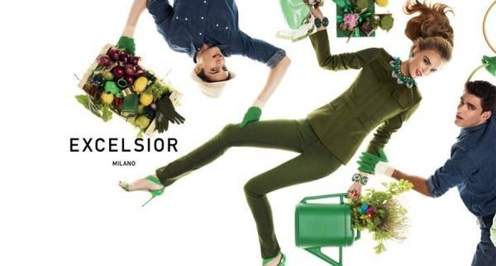 Caio Cesar Has a Green Thumb for Excelsior Milano Fall/Winter 2012 Campaign